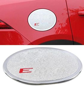 Auto Accessoires Olie Gas Brandstoftank Cover Cap Pad Trim Sticker Frame Exterieur Decoratie voor Jaguar EPace X540 20172020241g9336834