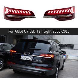 Auto Accessoires Achterlicht Rem Running Lights Dynamische Streamer Richtingaanwijzer Verlichting Voor AUDI Q7 Led-achterlicht Montage 06-15