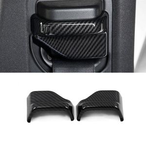 Accessoires de voiture Sécurité Ceinture de Sécurité Garniture Autocollant Couverture Cadre Carbone Décoration Intérieure pour Mercedes-Benz Classe E W213 2016-2020244B