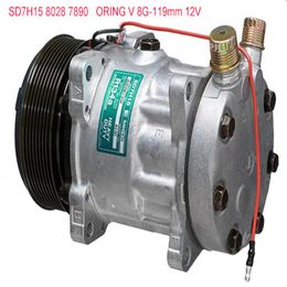 Auto accessoires SANDEN Compressor SD7H15 7890 8230 8028 7244 4711 4660 ORING VERTICAAL 8G-119mm 12V2188