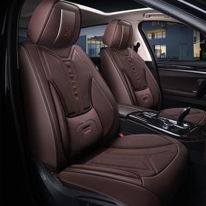 Auto Accessoire Seat Cover Voor Sedan SUV Duurzaam Hoge Kwaliteit Leer Universele Vijf Stoelen Set Kussen Inclusief Voor en Achter Cove325Q