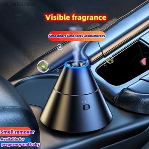 Auto luchtverfrisser luchtverfrisser auto parfum intelligente spuitauto gemonteerde geurinstrument high-end auto dedicated midden console accessori l230523