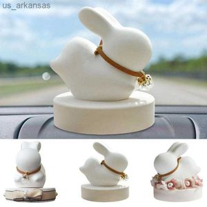 Voiture désodorisant lapin voiture parfum diffuseur automobile parfum aromathérapie parfum diffuseur pierre voiture intérieur ornements pour la maison chambre fête L230523