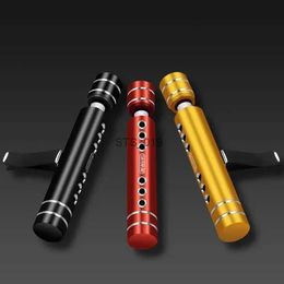 Auto Luchtverfrisser Auto Luchtverfrissers Geurverspreider Vent Clips Parfum Essentiële Olie Sticks Vrouwen Mannen Automotive Geur Decoratie AccessorieL231115