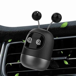 Car Air Freshener Car Air Fresheners Vent Clip Universal Mini Robot Style Fragrance Diffuser With 3 Fragrance Auto Interior Accessories x0720