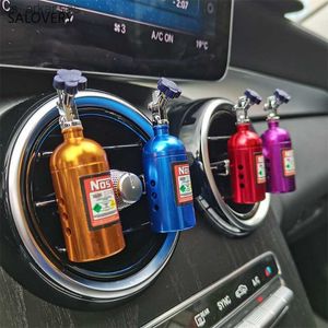 Auto luchtverfrisser creatieve auto luchtverfrisser geur nos stikstof fles diffuser tuning onderdeel ornamenten smaakstoffen voor auto geur parfum geur l230523