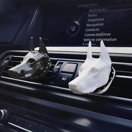 Auto Luchtverfrisser Doberman Hond Geur Accessoires Auto Interieur Parfum Voor Auto Outlet Clip Decoratie Lasting279U