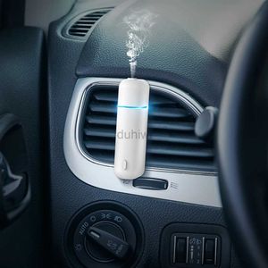 Auto luchtverfrisser HIINST luxe auto geur luchtverfrisser aromatische etherische olie diffuser elektrische waterloze auto parfum diffuser ventilatie clip 24323