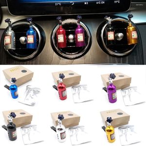 Car Air Freshener NOS Nitrogen Bottle Vent Aromatherapy Auto Aroma Perfume Flavoring Fragrances Accessories
