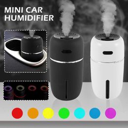 Humidificateur d'air de voiture Portable LED diffuseur d'huile essentielle Mini accessoires de bureau à domicile 2107243214