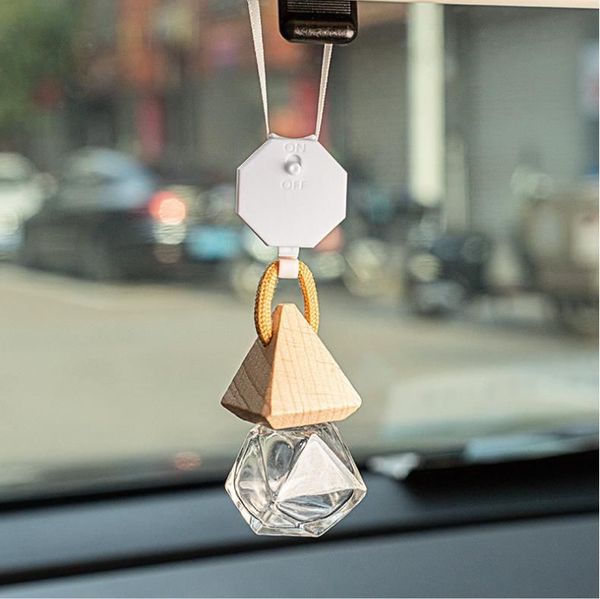 Voiture Air Outlet Désodorisant Diffuseur Bouteilles Clip Parfum Bouteille Vide Pendentif Huile Essentielle Parfum De Voiture Suspendus Ornement Intérieur