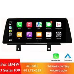 Voiture Android Carplay Radio lecteur multimédia GPS Navigation stéréo pour BMW F30 F31 F32 F33 F36 NBT système écran tactile