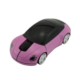 Ratón inalámbrico con apariencia de coche 2,4g, ratón portátil, modelo inalámbrico, ratón de regalo