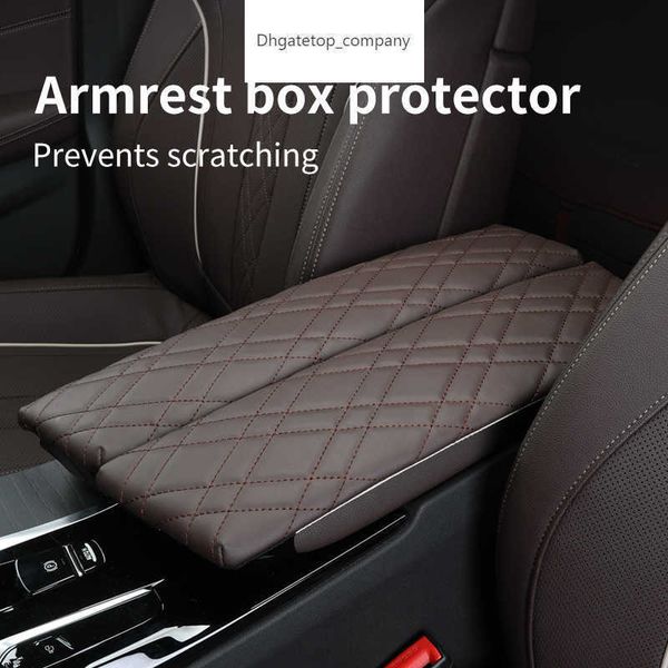 Coussin de protection en cuir synthétique polyuréthane pour accoudoir de voiture pour BMW 18-22 série 5 G30 G38 couvercle de boîte de rangement de Console centrale antidérapante conduite à gauche