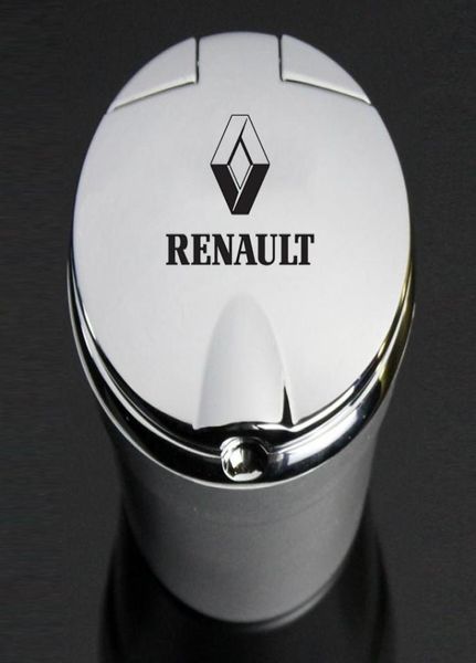 Centraide de voiture avec des lumières LED avec des fournitures de voiture de personnalité créatives pour Renault Talisman Captur Espace Clio Megane Koleos C022391591450626