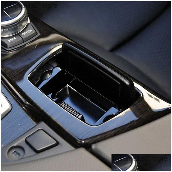 Cendriers de voiture Boîte d'assemblage de cendrier de console centrale ABS ER pour série 5 F10 F11 F18 520I 525I 528I 530I 2010 - Livraison directe Automobiles M Dhbmt