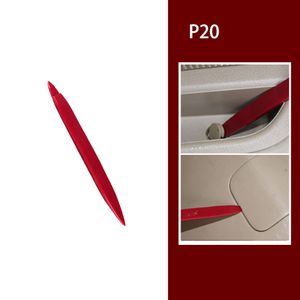 Premium Auto Trim-bekleding Auto auto Dash Dash Radio Deur Clip Paneel Verwijderingsgereedschap Red P20