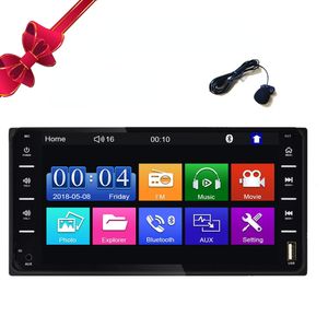 Autoradio MP5 lecteur DVD pour Toyota Corolla 2 Din écran tactile Android ou IOS MirrorLink Bluetooth 7 