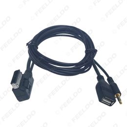 Auto Audio Muziek 3 5mm AUX Kabel AMI MDI MMI Interface USB Oplader Voor Audi A6L A8L Q7 a3 A4L A5 A1 S5 Q5 Adapter #62092958