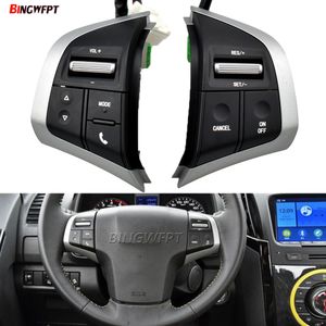 Auto Audio Volume Cruise Control Schakelaar Stuurwiel Mediaspeler Knop Voor Isuzu D-Max 2015-2019 MU-X DMAX