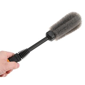 Outil de nettoyage de poussière de brosse de roue de pneu de lavage de moto automatique de voiture