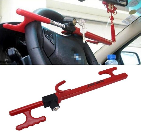 Cerradura antirrobo de acero templado para volante de coche, con llaves, para camiones, furgonetas, SUV9441008