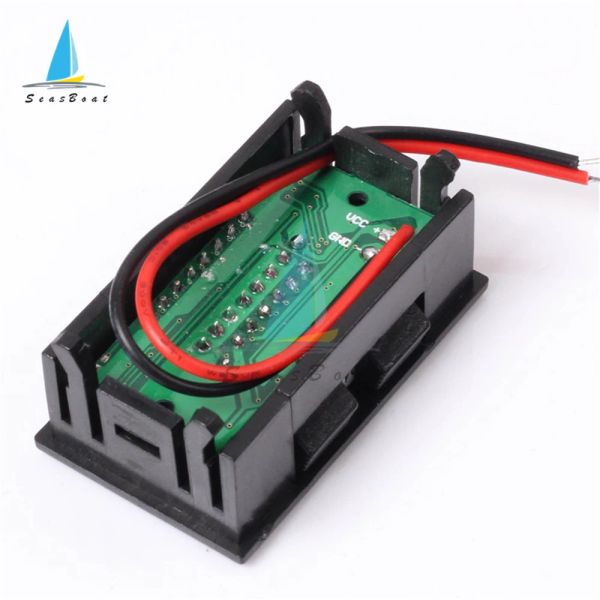 INDICADOR DE NIVEL DE CARGA DE BATERÍA DE CAR 6V 12V 24V 36V 48V 60V 72V Litio Batería Capacidad Medidor Pantalla Probador LED Voltímetro