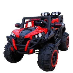 Auto beste prijs 12v luxe 2 -zits elektrische auto kinderen off -road grote batterij kinderen baby speelgoed auto rit op auto voor kinderen om te rijden