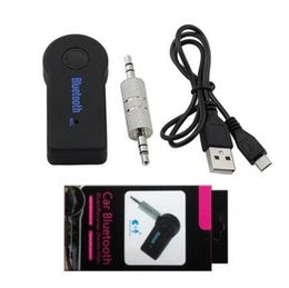 Car Bluetooth Hands Free Wireless Music Receiver O 3,5 mm Aux Connect EDUP V 3.0 Zender A2DP -adapter met MIC voor smartphone9078193