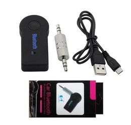 Car Bluetooth Hands Free Wireless Music Receiver O 3,5 mm Aux Connect EDUP V 3.0 Zender A2DP -adapter met MIC voor smartphone8914917