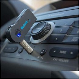Voiture Bluetooth Kit mini 3,5 mm Jack Aux o Mp3 Music Receiver Hands Hands Enceinte de haut-parleur Adaptateur de casque pour le téléphone Z2 Nouveau Arrivée Drop déliv Dhd0w