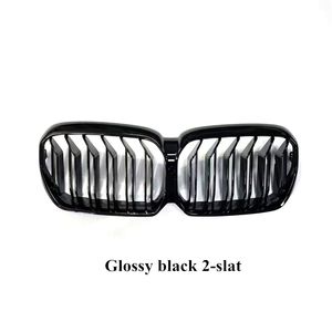 Car Body Kits of Grille Fit voor 5 Serie G30 2021+ voorkant nierroosters glanzende zwarte ABS Materiaal Mesh Grill
