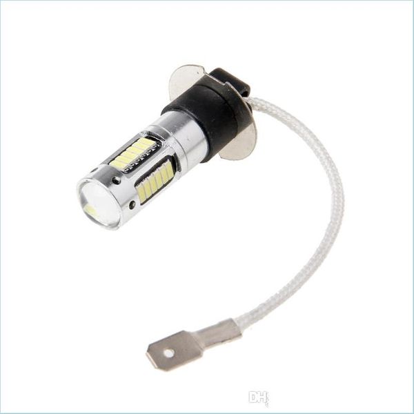 Ampoules de voiture 2X H3 30W 4014 Led Blanc Phares Drl Light Kit Bb Lampe 30Smd 6000K Drop Delivery Mobiles Motos Car Lights Lightin Dh9Yg