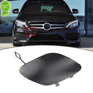 Auto Bumper Haak Cover Auto Voorbumper Trekhaak Eye Cap Zwart Vervanging Voor Mercedes Benz C-Klasse c300 C400 W205 Accessoires