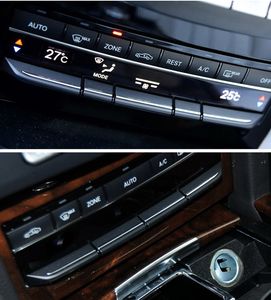 Auto Knop Galvaniseren Strip Centrale Controle Airconditioning Paneel Knoppen Frame Trim voor Mercedes Benz W212 E E-Klasse E300 E2227S