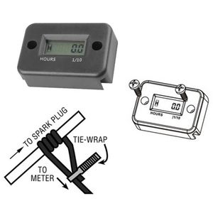 Auto Auto Auto Auto Waterdicht Motor Timer Paneel Urenteller Machine-uren Atv LCD Digitale urenteller Grasmaaier Motor Generator Fiets Ve8