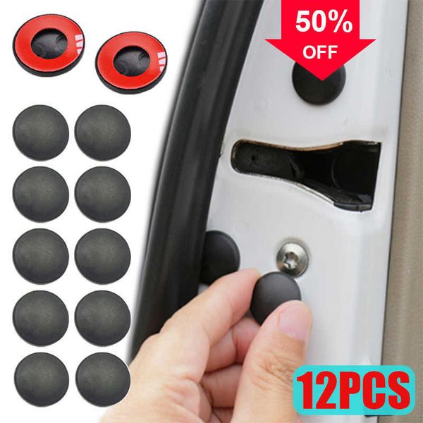 Pegatinas de tapa protectora de tornillo de puerta de coche, tornillos de junta antioxidantes universales, cubierta impermeable, accesorios para automóviles