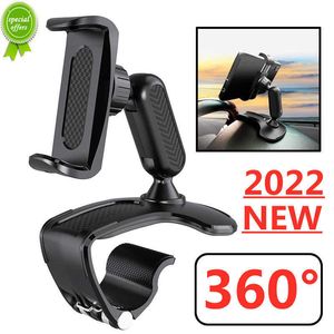 Car Dashboard Phone Holder, Portable Car Mount Stand GPS Auto Clip Smartphone Stand Bracket for Samsung iPhone 13 12