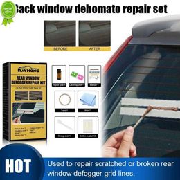 Auto Auto achterruit Defogger reparatiepakket DIY Snelle reparatie gekrast gebroken defroster verwarmingsroosterlijnen hoogwaardige zorgaccessoires