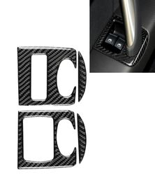 Auto Koolstofvezel Glas Lifter Panel Decoratieve Sticker voor TT 8n 8J MK123 TTRS 2008-2014 Links Drive3295172