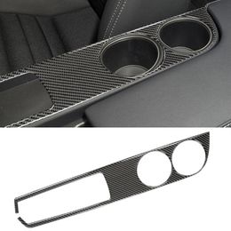 Autocollant décoratif de panneau de support de verre d'eau de Fiber de carbone de voiture pour Lexus IS250 2013-gauche Drive2267