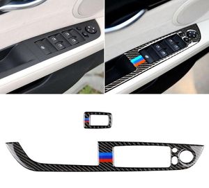 Panneau de levage de fenêtres en fibre de carbone voiture avec clé pliante trois couleurs décoratives pour BMW Z4 20092015 adaptées à la conduite gauche9509888