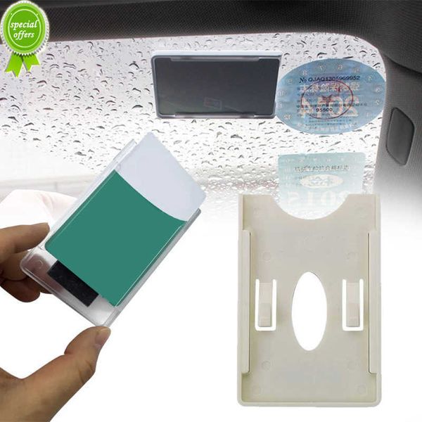 Car Card Sleeve Parking Ticket Clip Titulaire De La Carte Clip Organisateur Décor Voiture Pare-Brise Autocollants Home Office Universel Accessoires