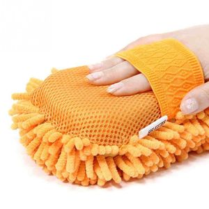 Autoverzorging Microfiber Chenille Wassen Sponzen pads Mitt Reiniging Washandschoen Microvezel Spons Doek Washer276C