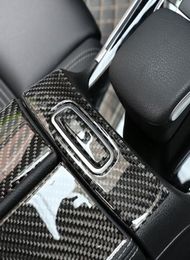 Autocentrum Console Armwest Box Switch Decoration Covers Stickers Trim Carbon Fiber voor Mercedes Benz B Klasse W247 GLB 20206533418