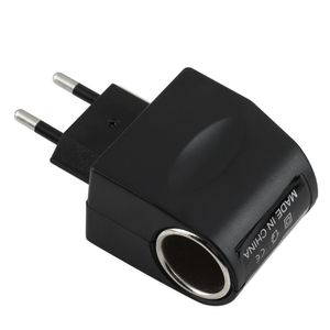 Chargeur de voiture allume-cigare 110V-220V AC à 12V DC EU / US Plug adaptateur d'alimentation de voiture convertisseur ménage voiture allume-cigare prise de courant