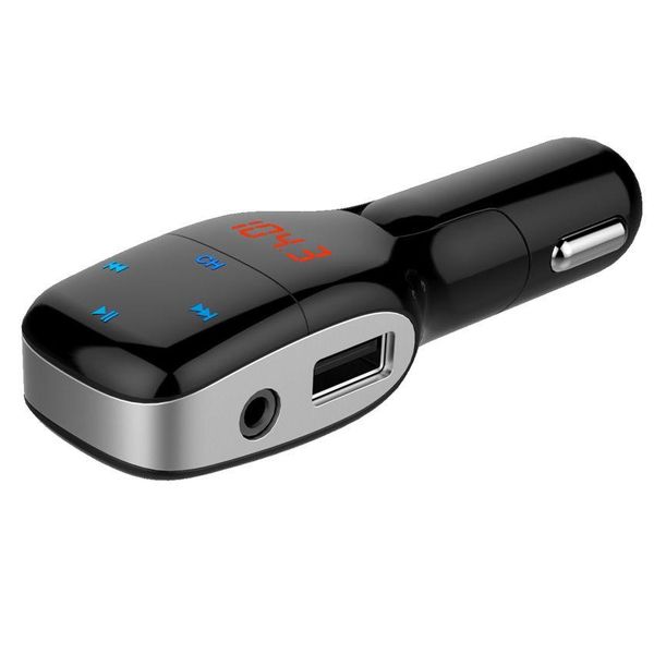 Cargador de coche Mp16 Kit Bluetooth Reproductor Mp3 Manos Llamada Transmisor FM inalámbrico Soporte Micro TF Tarjeta U Disco para teléfono celular Drop Deliver Otikm