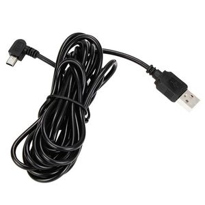 Chargement de voiture Câble Mini / Micro USB Courbe pour la caméra DVR Enregistreur vidéo / GPS / Pad / Mobile, longueur de câble 3,5 m (11,48 pieds)