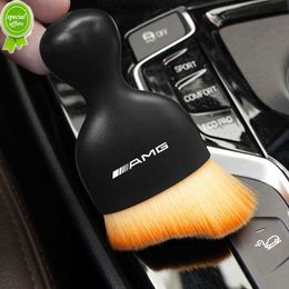 Cepillo suave para limpieza de coche, salida de aire, eliminador de polvo para Mercedes Benz AMG W204 W205 W203 W211 W212 W213 W201 W210 W124 W126 W140