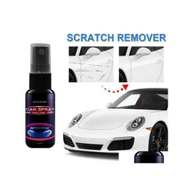 Outils de nettoyage de voiture 30/50 / 100ml Réparation Spray Liquide Revêtement Nano Hydrophobe Polonais Peinture Cire Réparation De Rayures Drop Livraison Mobiles Dhzcg